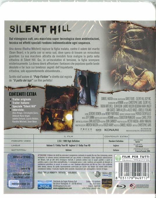 Silent hill. Special Edition (Blu-ray) di Christophe Gans - Blu-ray - 2