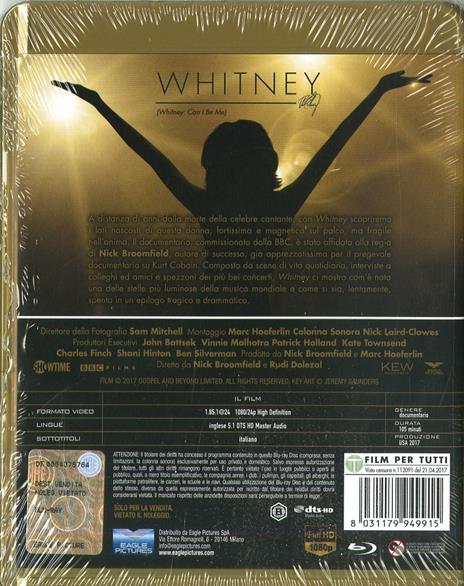 Whitney (Blu-ray) di Nick Broomfield - Blu-ray - 2