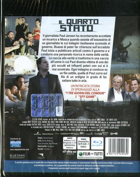 Il quarto stato (Blu-ray) di Dennis Gansel - Blu-ray - 2