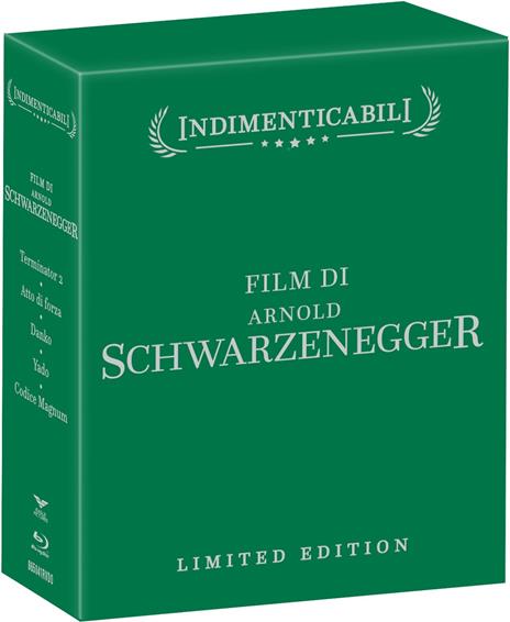 Arnold Schwarzenegger Collection (5 Blu-ray) di James Cameron,Richard Fleischer,Walter Hill,John Irvin,Paul Verhoeven