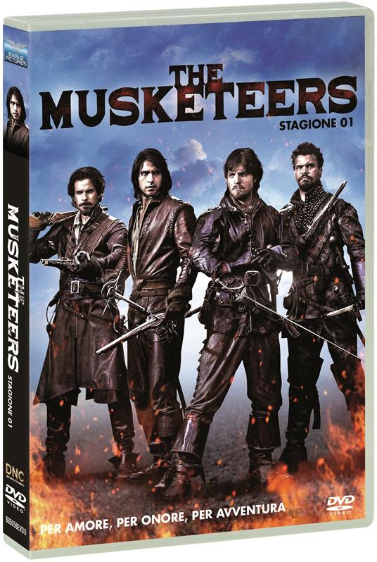 The Musketeers. Stagione 1. Serie TV ita (DVD) di Andy Hay,Farren Blackburn,Richard Clark - DVD