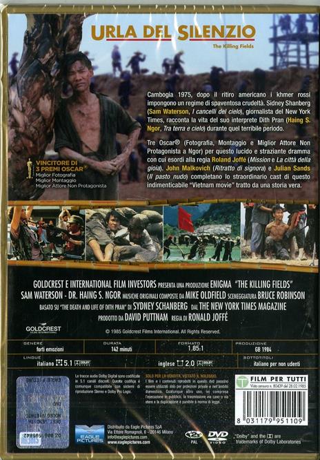 Urla del silenzio (DVD) di Roland Joffé - DVD - 2