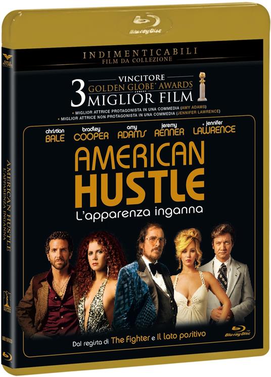 American Hustle. L'apparenza inganna (Blu-ray) di David O. Russell - Blu-ray