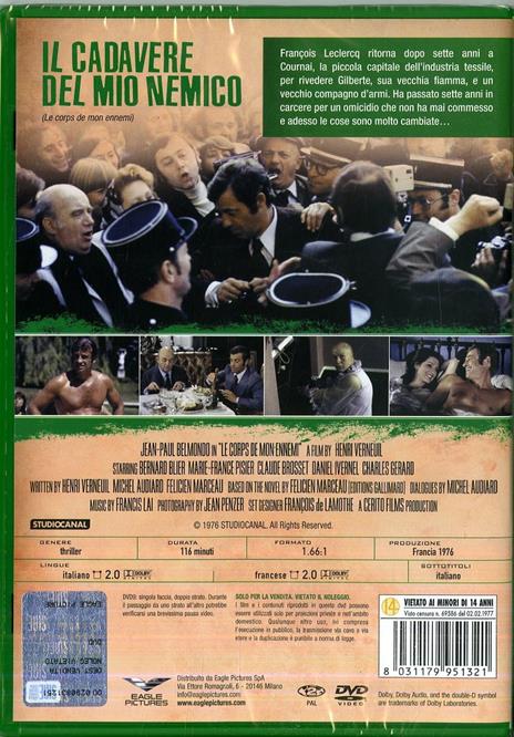 Il cadavere del mio nemico (DVD) di Henri Verneuil - DVD - 2