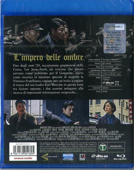 The Age of Shadows. L'impero delle ombre (Blu-ray) di Jee-woon Kim - Blu-ray - 2