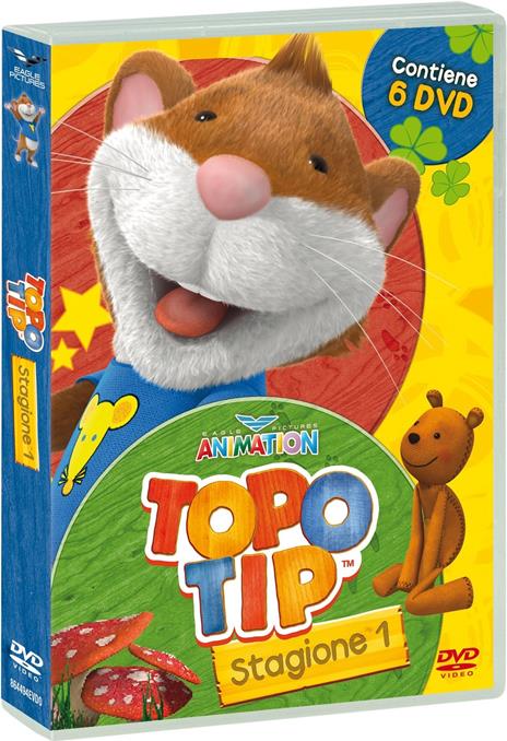 Topo Tip. Stagione 1 completa (6 DVD) di Andrea Bozzetto - DVD