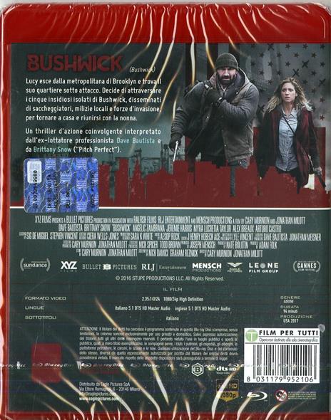 Bushwick (Blu-ray) di Cary Murnion,Jonathan Milott - Blu-ray - 2