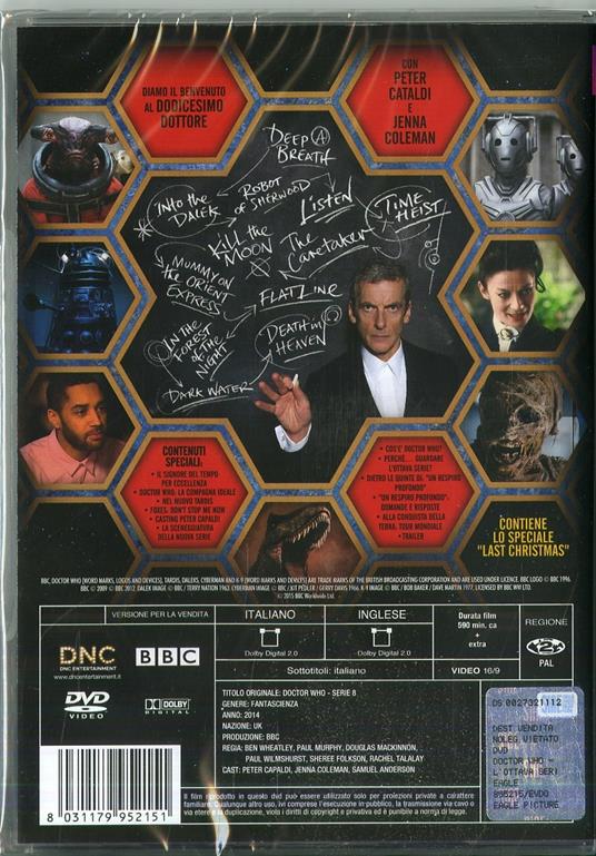 Doctor Who. Stagione 8. Serie TV ita - New Edition. Con Special "Last christmas" (6 DVD) di Steven Moffat - DVD - 2