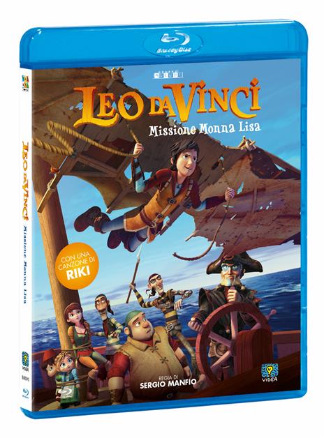 Leo Da Vinci. Missione Monna Lisa (Blu-ray) di Sergio Manfio - Blu-ray