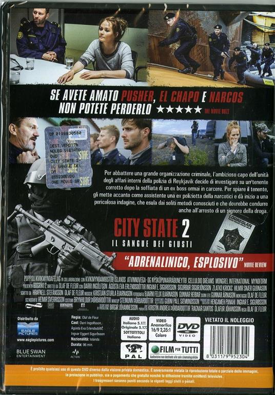 City State 2 (DVD) di Olaf de Fleur Johannesson - DVD - 2