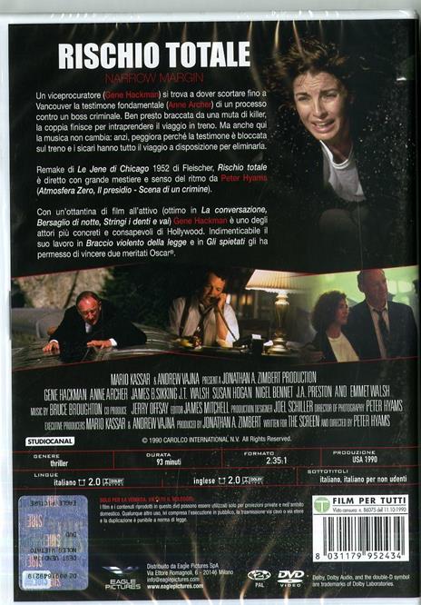 Rischio totale (DVD) di Peter Hyams - DVD - 2