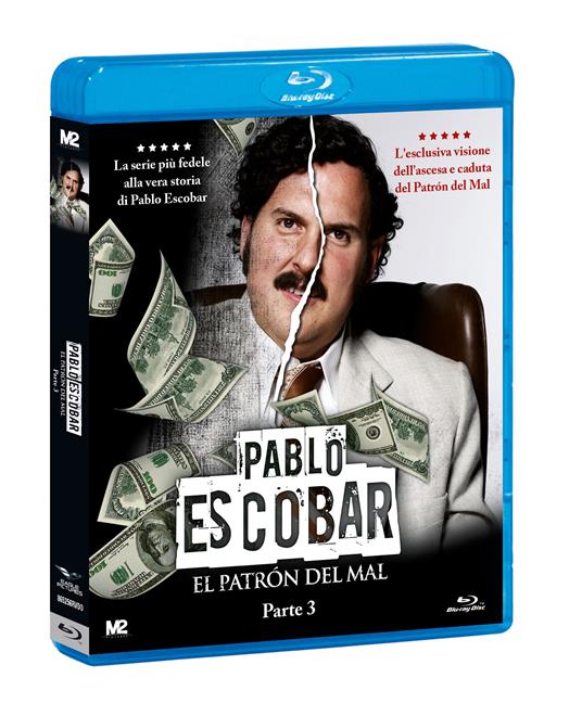 Pablo Escobar. El Patrón del Mal. Parte 3 (3 Blu-ray) di Carlos Moreno,Laura Mora - Blu-ray