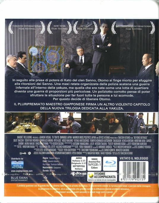 Outrage Beyond (Blu-ray) di Takeshi Kitano - Blu-ray - 2