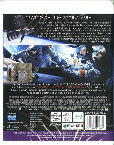 Salyut (Blu-ray) di Klim Shipenko - Blu-ray - 2
