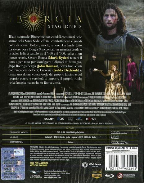 I Borgia. Stagione 3. Serie TV ita (2 Blu-ray) di Tom Fontana - Blu-ray - 2