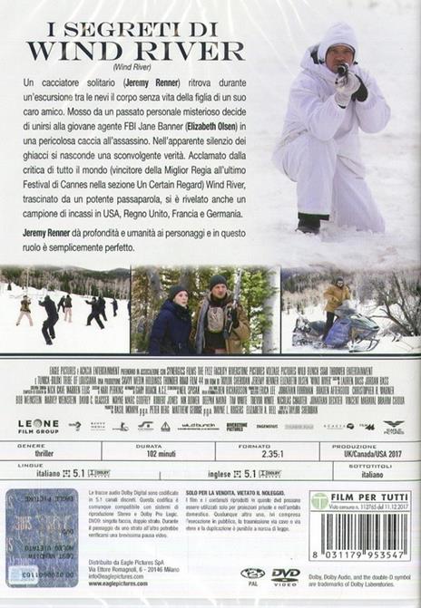 I segreti di Wind River (DVD) di Taylor Sheridan - DVD - 2