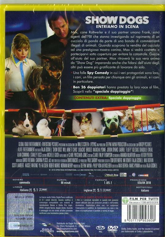 Show Dogs. Entriamo in scena (DVD) di Raja Gosnell - DVD - 2