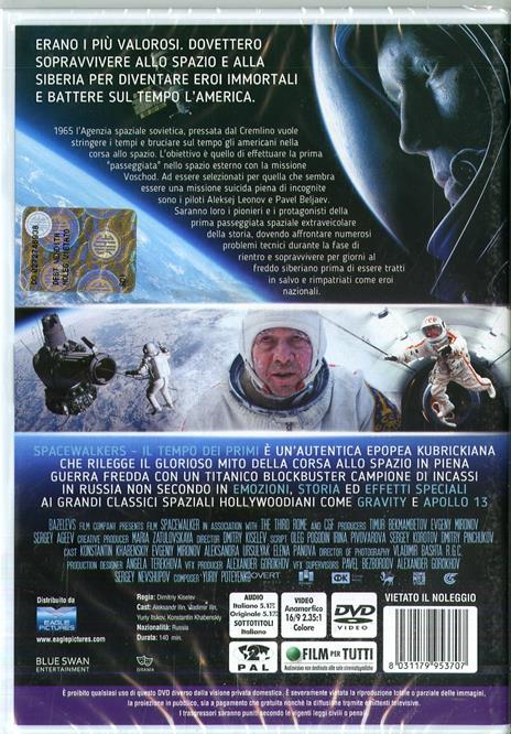 Space Walker (DVD) di Dmitriy Kiselev - DVD - 2