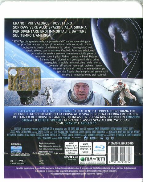 Space Walker (Blu-ray) di Dmitriy Kiselev - Blu-ray - 2