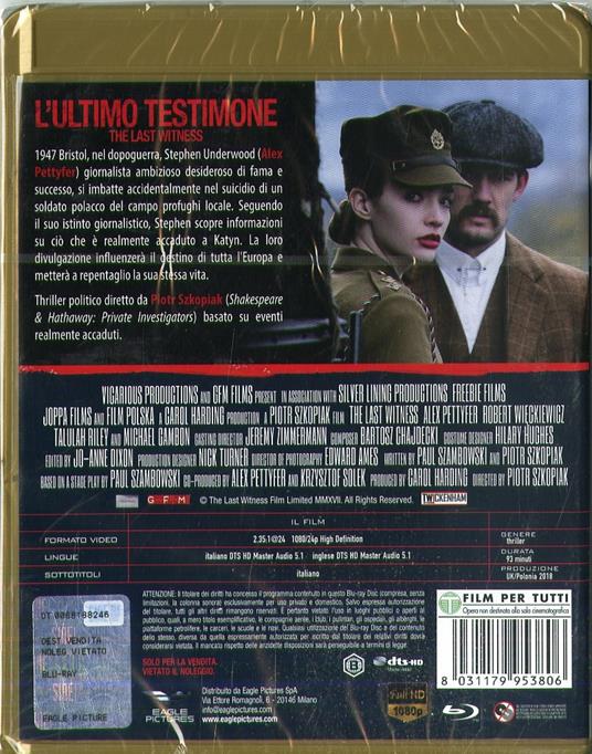 L' ultimo testimone (Blu-ray) di Piotr Szkopiak - Blu-ray - 3