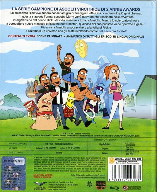 Rick and Morty. Stagione 2. Edizione Mediabook Collector (2 DVD + Blu-ray) di Dan Harmon,Justin Roiland - DVD + Blu-ray - 2