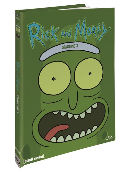 Rick and Morty. Stagione 3. Edizione Mediabook Collector (2 DVD + Blu-ray) di Dan Harmon,Justin Roiland - DVD + Blu-ray