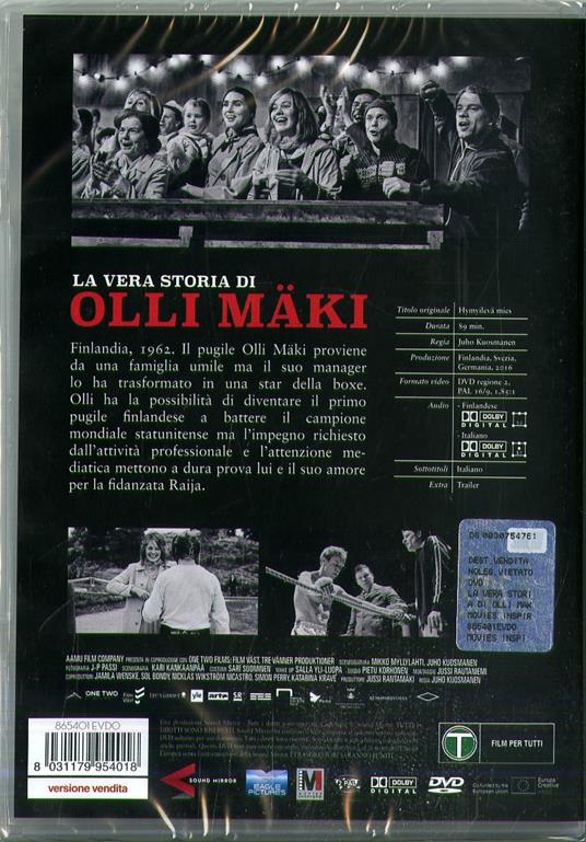 La vera storia di Olli Maki (DVD) di Juho Kuosmanen - DVD - 2
