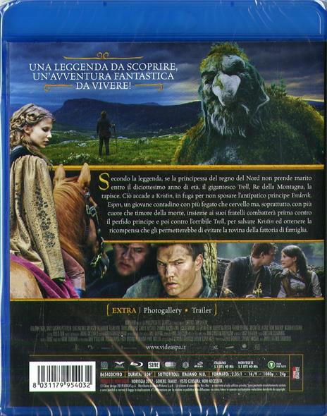 La principessa e il gigante (Blu-ray) di Mikkel Brænne Sandemose - Blu-ray - 2