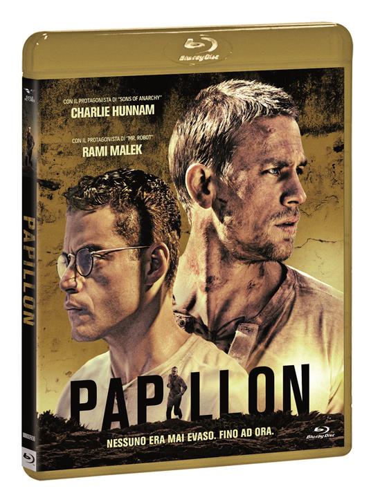 Papillon (2018) (Blu-ray) di Michael Noer - Blu-ray
