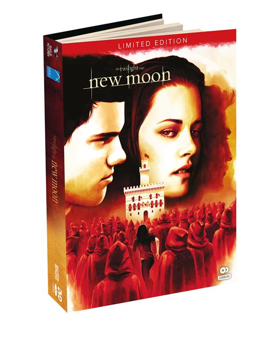 New Moon. The Twilight Saga. Digibook Limited Edition (2 DVD) di Chris Weitz - DVD