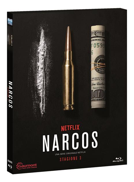 Narcos. Stagione 3. Serie TV ita (Blu-ray) di Carlo Bernard,Chris Brancato,Doug Miro - Blu-ray