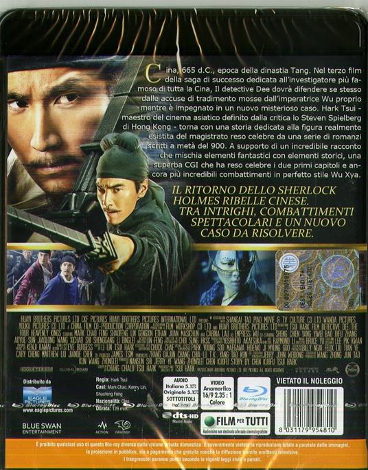 Detective Dee e i 4 re celesti (Blu-ray) di Hark Tsui - Blu-ray - 2