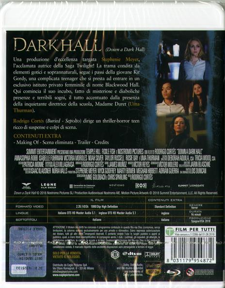 Dark Hall (Blu-ray) di Rodrigo Cortés - Blu-ray - 2