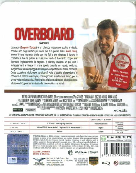Overboard (Blu-ray) di Rob Greenberg - Blu-ray - 2