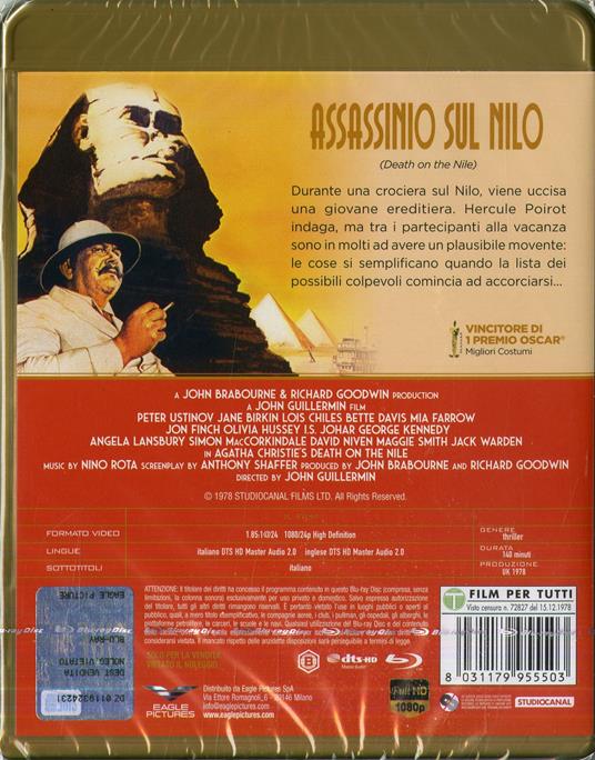 Assassinio sul Nilo (Blu-ray) di John Guillermin - Blu-ray - 2