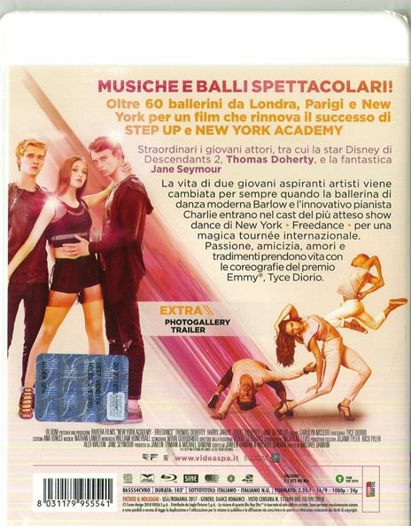 New York Academy. Freedance (Blu-ray) di Michael Damian - Blu-ray - 2