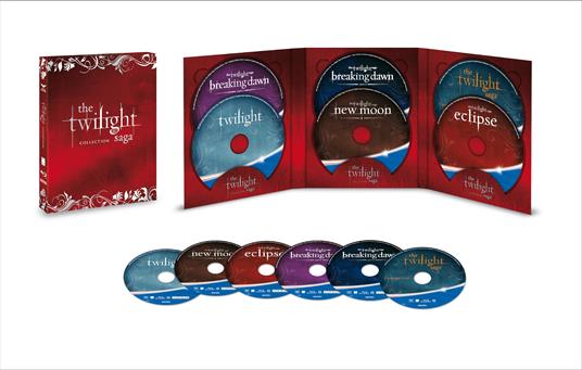 Cofanetto Twilight. Edizione limitata e numerata. Decimo anniversario (5 Blu-ray) di Catherine Hardwicke - 2