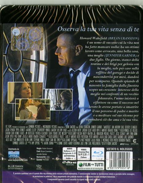 Wakefield. Nascosto nell'ombra (Blu-ray) di Robin Swicord - Blu-ray - 2