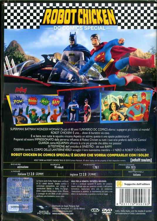 Robot Chicken. DC Comics Special Edition (DVD) di Tom Sheppard,Zeb Wells - DVD - 2