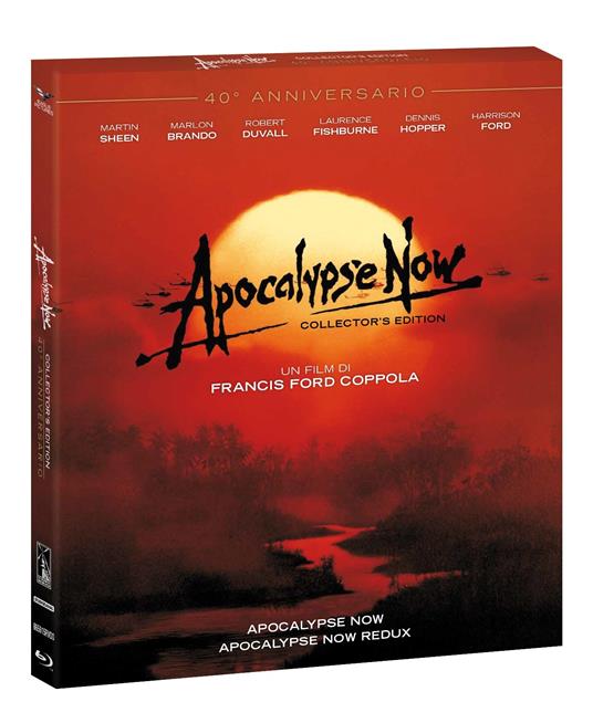Apocalypse Now. 40° anniversario. Redux Mediabook Edition numerata (Blu-ray) di Francis Ford Coppola - Blu-ray