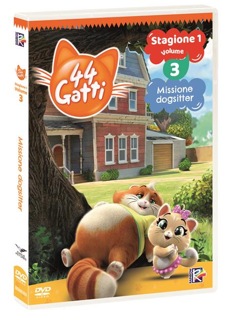 44 gatti vol.3. Missione Dogsitter di Iginio Straffi - DVD