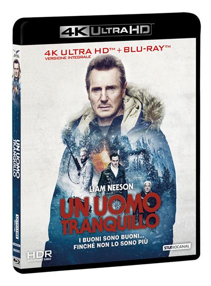 Un uomo tranquillo (Blu-ray + Blu-ray Ultra HD 4K) di Hans Petter Moland - Blu-ray + Blu-ray Ultra HD 4K