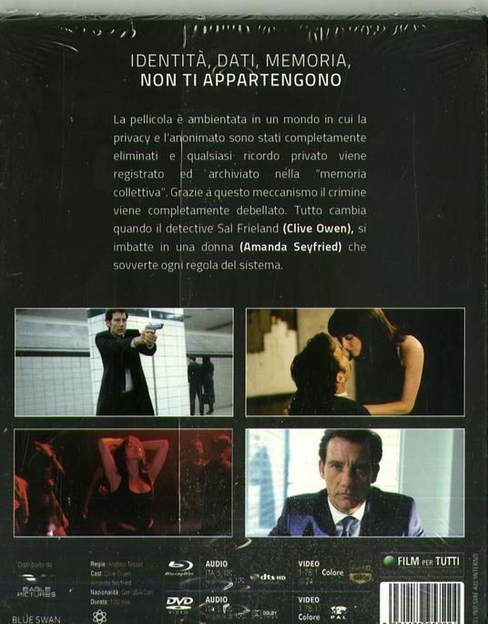 Anon (DVD + Blu-ray) di Andrew Niccol - DVD + Blu-ray - 2