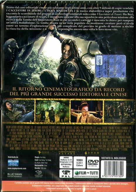 I cacciatori di tesori. L'isola maledetta (DVD) di Xing Fei - DVD - 2