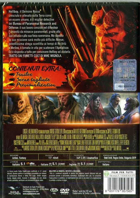 Hellboy. Con card da collezione (DVD) di Neil Marshall - DVD - 2