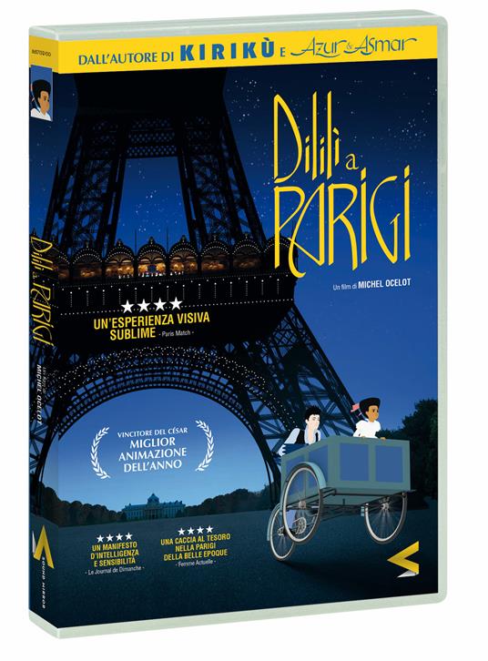 Dilili a Parigi (DVD) di Michel Ocelot - DVD
