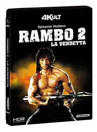 Rambo 2. La vendetta (Blu-ray + Blu-ray 4K Ultra HD) di George P. Cosmatos - Blu-ray + Blu-ray Ultra HD 4K
