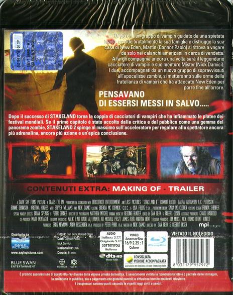 Stake Land 2 (Blu-ray) di Dan Berk,Robert Olsen - Blu-ray - 2