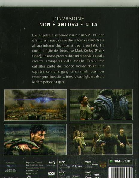 Beyond Skyline (DVD + Blu-ray) di Liam O'Donnell - DVD + Blu-ray - 2