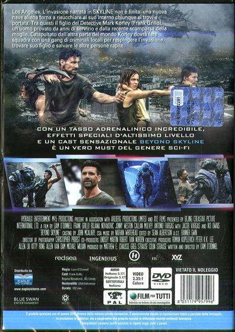 Beyond Skyline (DVD) di Liam O'Donnell - DVD - 2